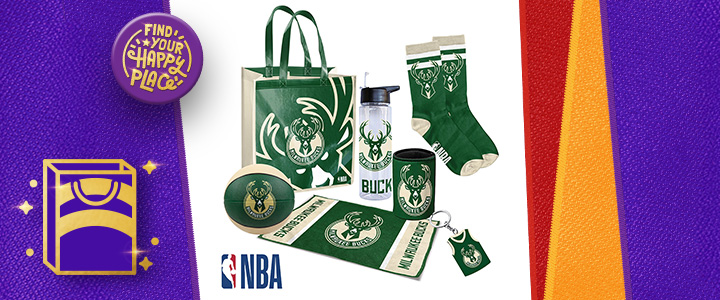 NBA Milwaukee Bucks Showbag