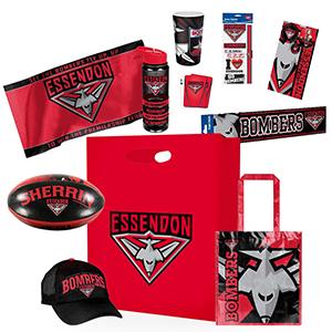 AFL Essendon Bombers Showbag