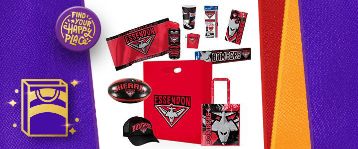 AFL Essendon Bombers Showbag