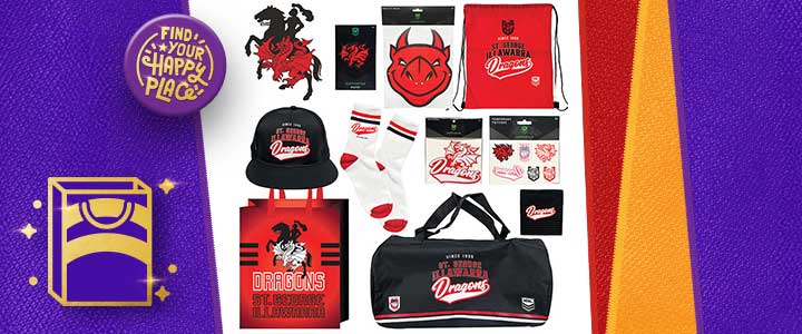 NRL St Geroge Dragons Showbag