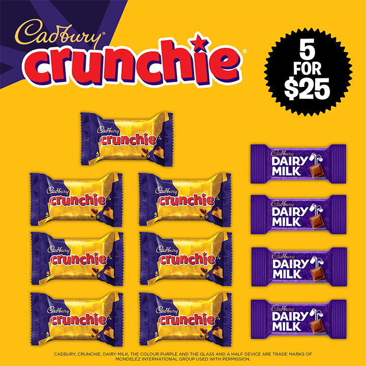 Cadbury Crunchie Showbag