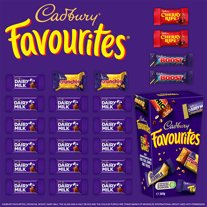 Cadbury Favourites Showbag