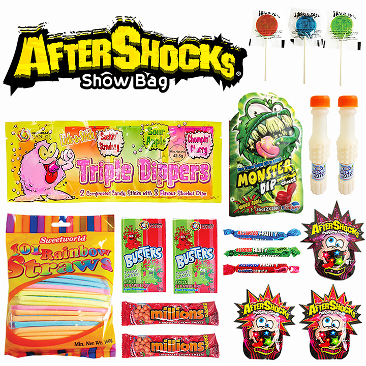Aftershocks Showbag