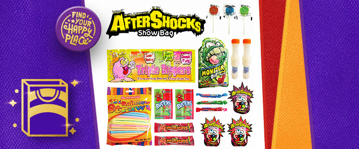 Aftershocks Showbag