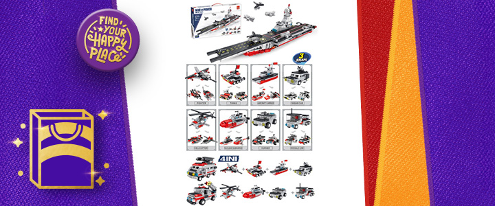 Building Bricks Aircraft Carrier