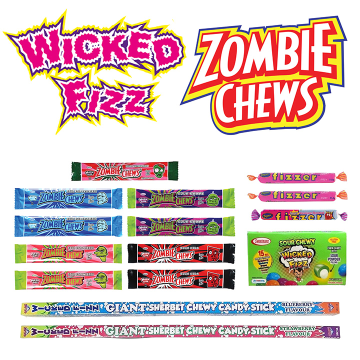 Wicked Fizz & Zombie Chews Showbag