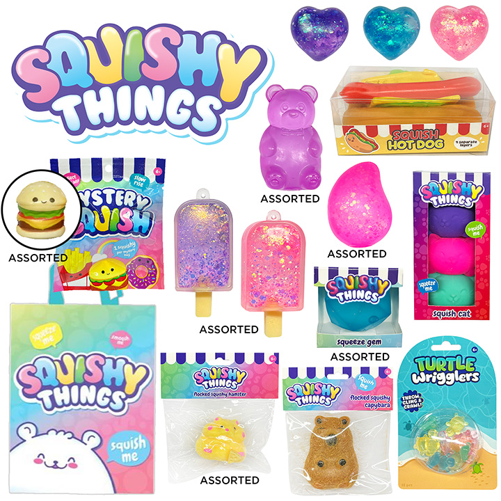 Squishy Things Showbag