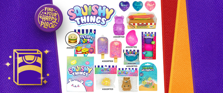 Squishy Things Showbag