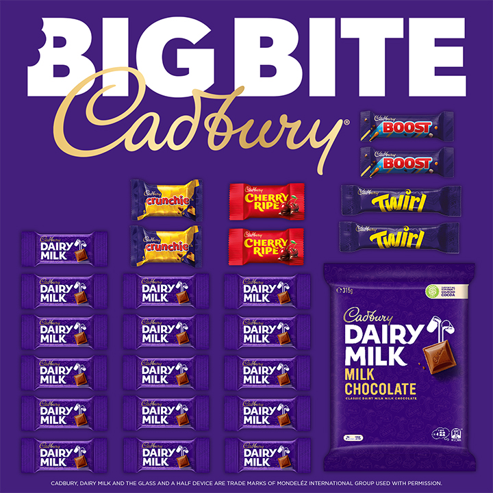 Cadbury Big Bite Showbag