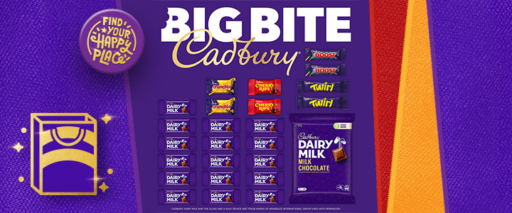 Cadbury Big Bite Showbag