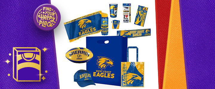 AFL West Coast Eagles Showbag