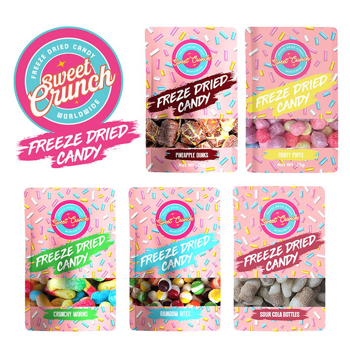 Freeze Dried Candy Sweet Crunch 