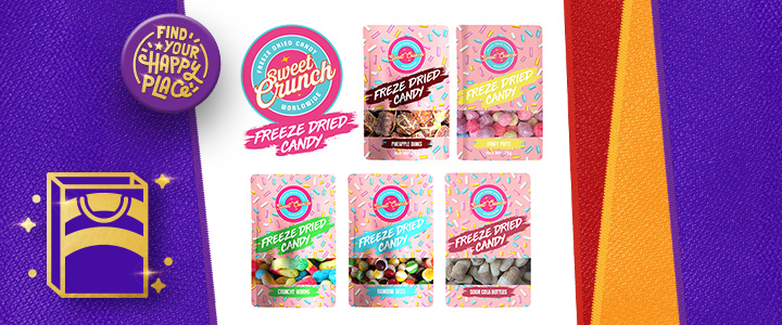 Freeze Dried Candy Sweet Crunch 
