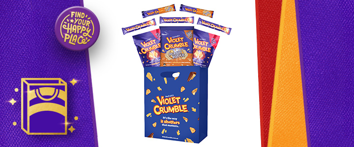 Violet Crumble Showbag