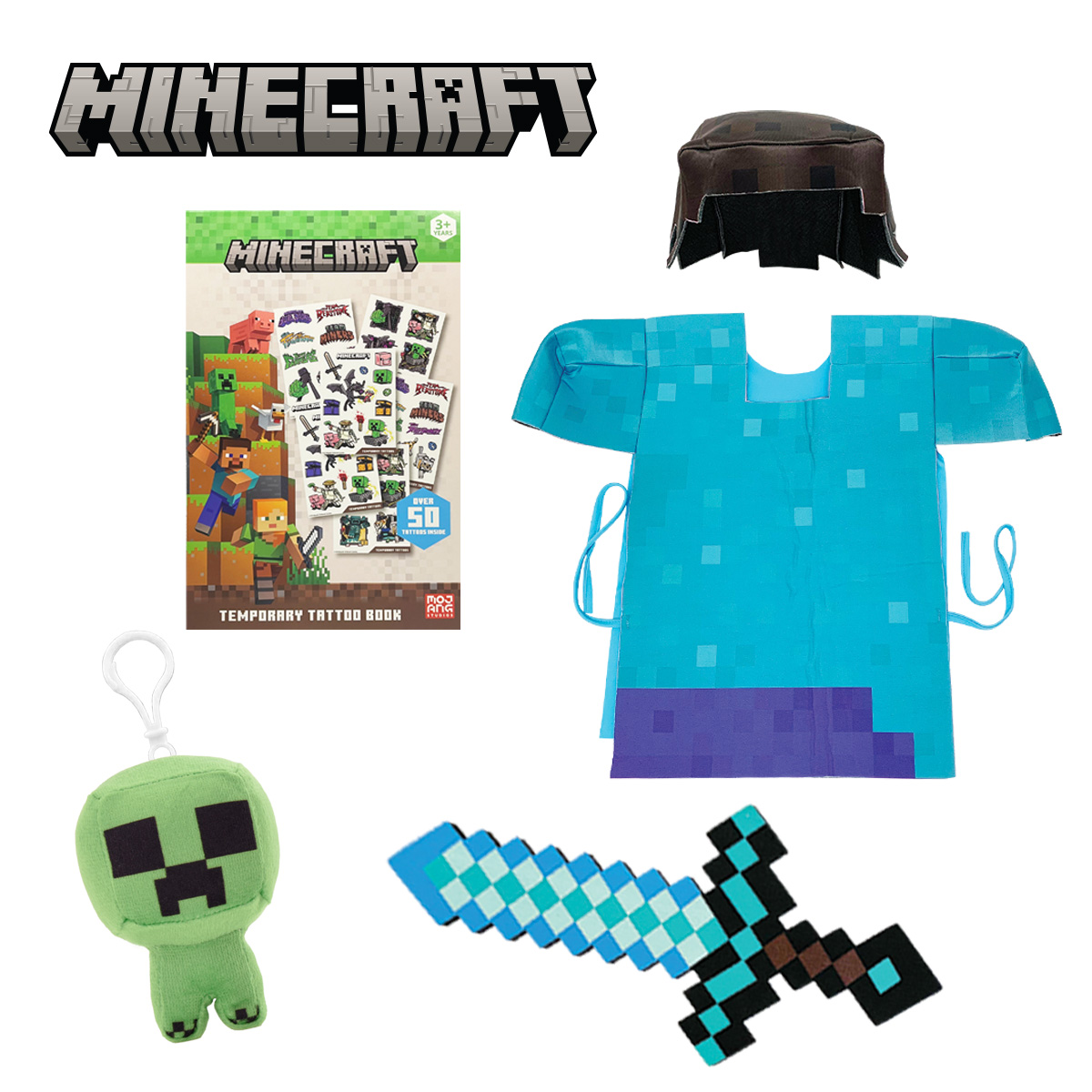 Minecraft Steve Dressup Bag