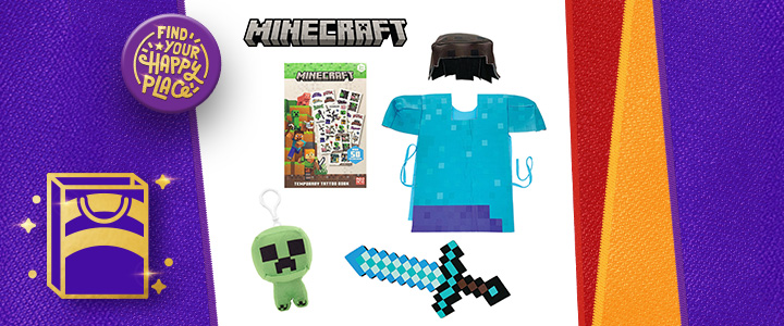 Minecraft Steve Dressup Bag
