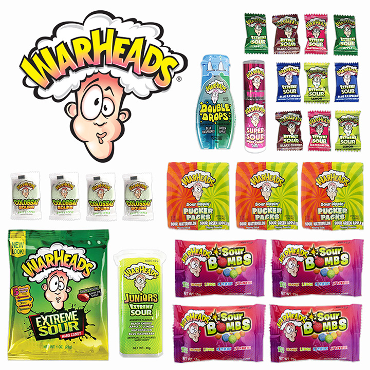 Jumbo Warheads Showbag