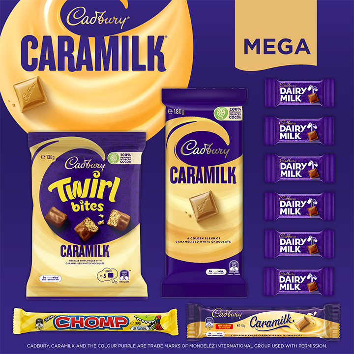 Cadbury Caramilk Mega Bag