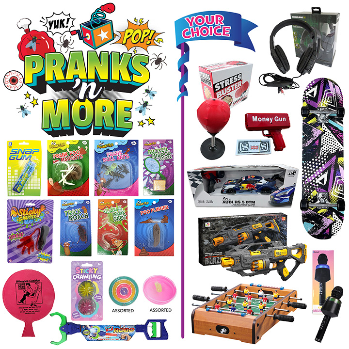 Pranks & More Showbag