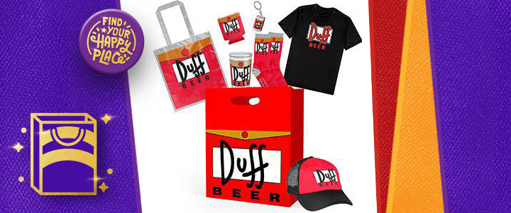 The Simpsons - Duff Beer Showbag