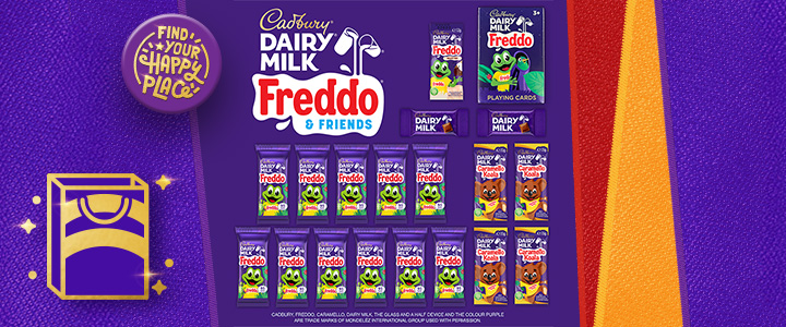 Cadbury Freddo and Friends Showbag