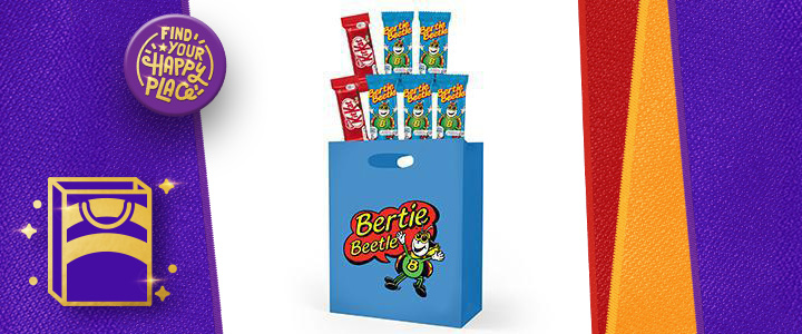 Bertie Beetle Blue Showbag