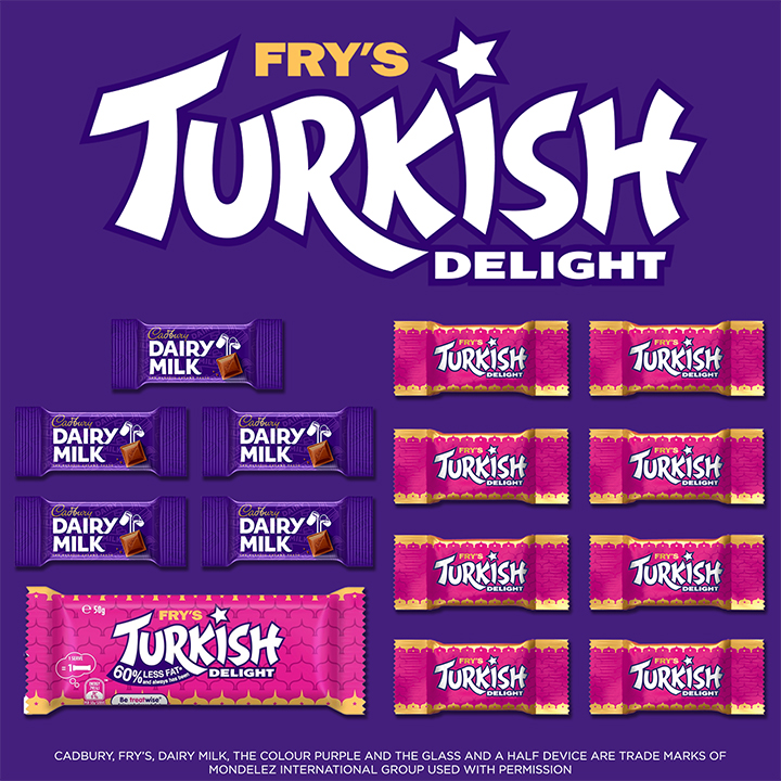 Cadbury Turkish Delight Showbag