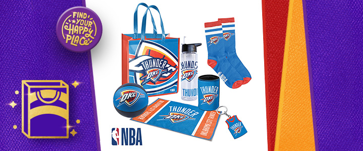 NBA Oaklahoma City Thunders Showbag 
