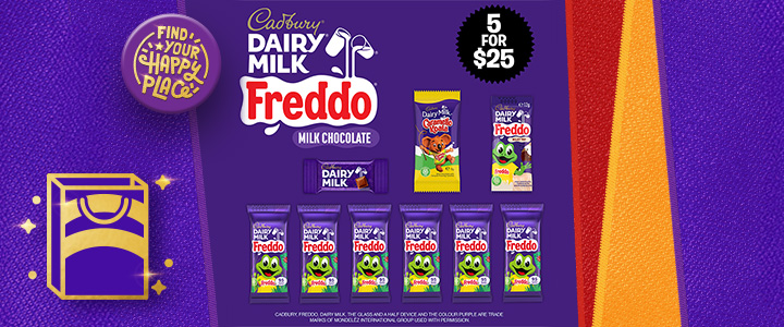 Cadbury Freddo Showbag