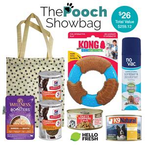 The Pooch showbag - for the dog lovers!