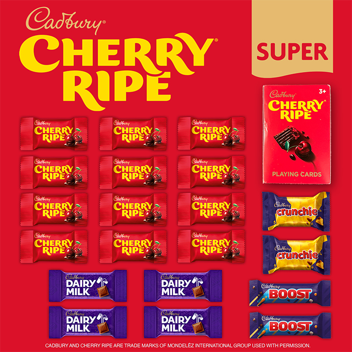 Cadbury Cherry Ripe Superbag