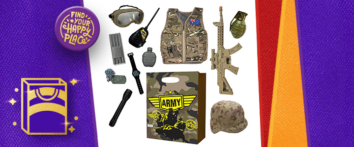 Army Advance with Grenade Blaster Showbag