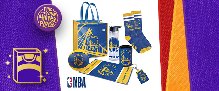 NBA Golden State Warriors Showbag