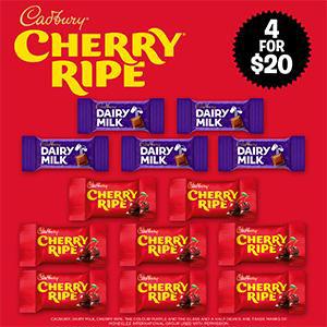 Cadbury Cherry Ripe Showbag