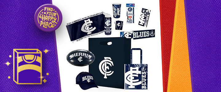 AFL Carlton Blues Showbag