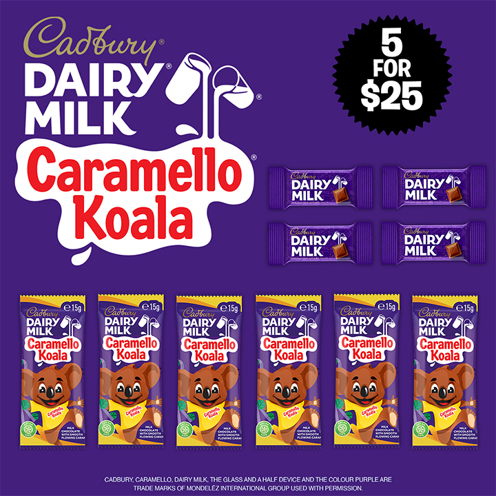 Cadbury Caramello Koala Showbag