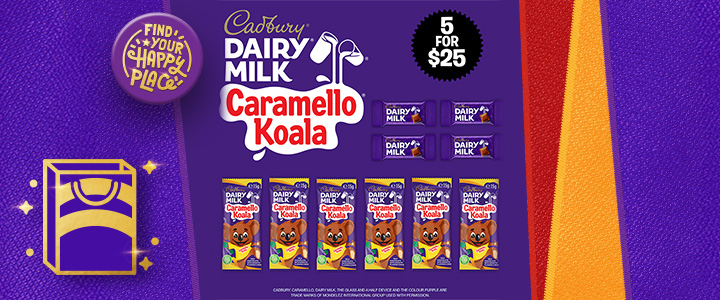 Cadbury Caramello Koala Showbag