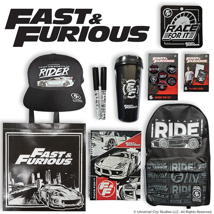 Fast & Furious Showbag