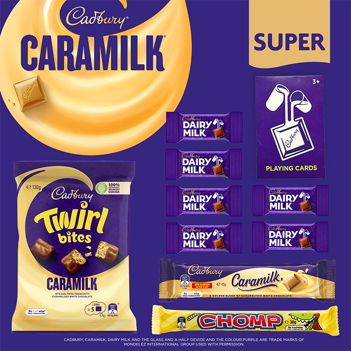 Cadbury Caramilk Superbag