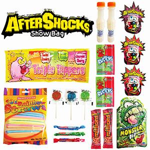 Aftershocks Showbag