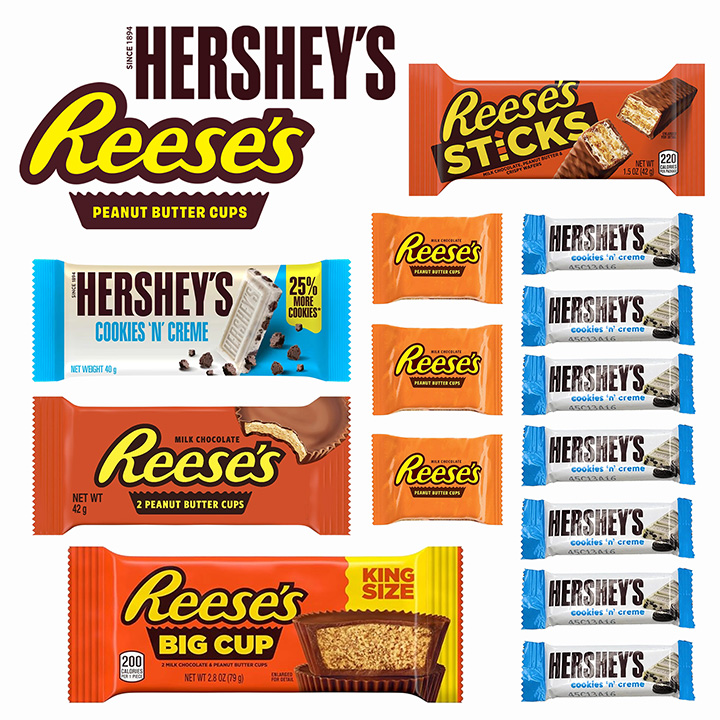 Reeses & Hershey Showbag