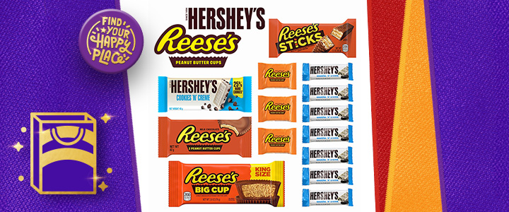 Reeses & Hershey Showbag