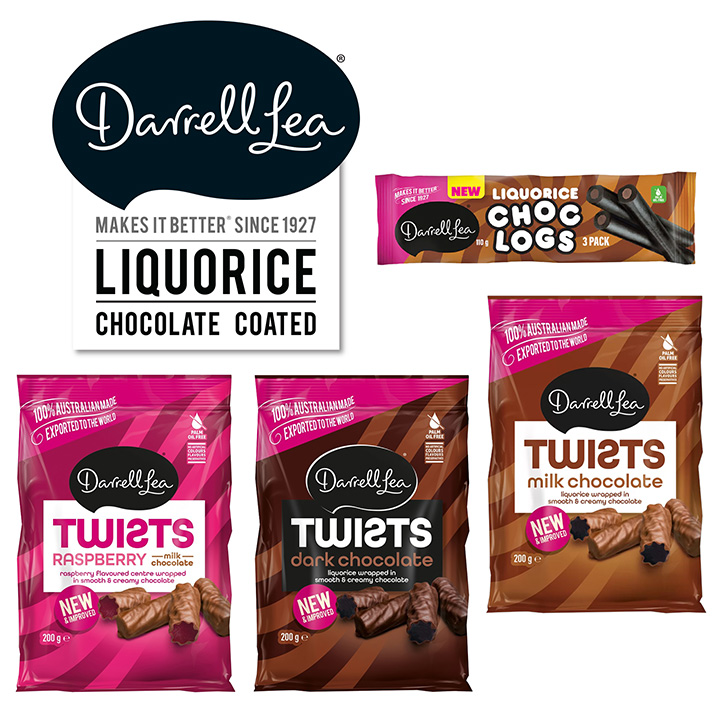 Darrell Lea Chocolate Coated Showbag
