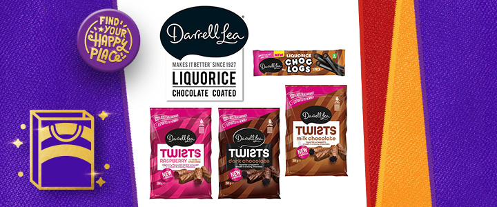 Darrell Lea Chocolate Coated Showbag