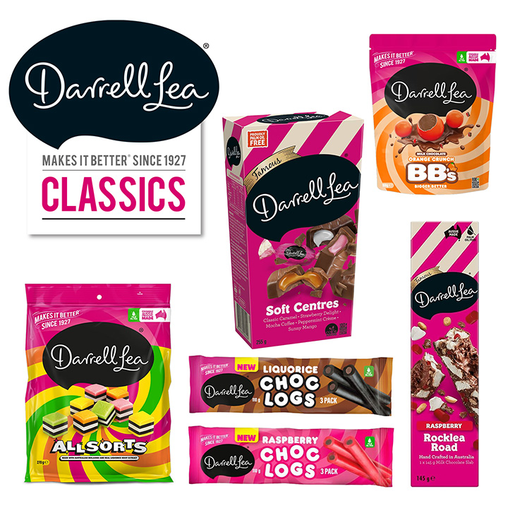 Darrell Lea Classics Showbag