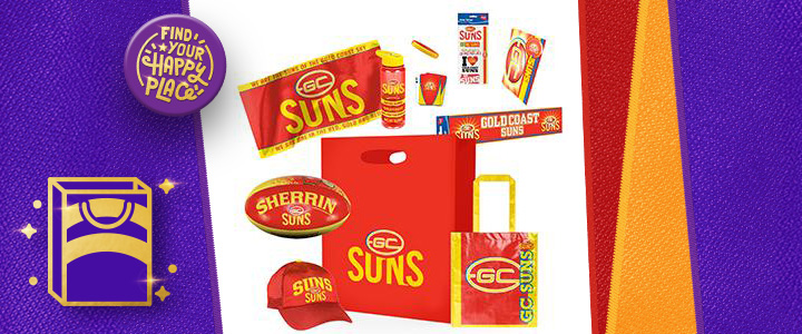 AFL Gold Coast Suns Showbag