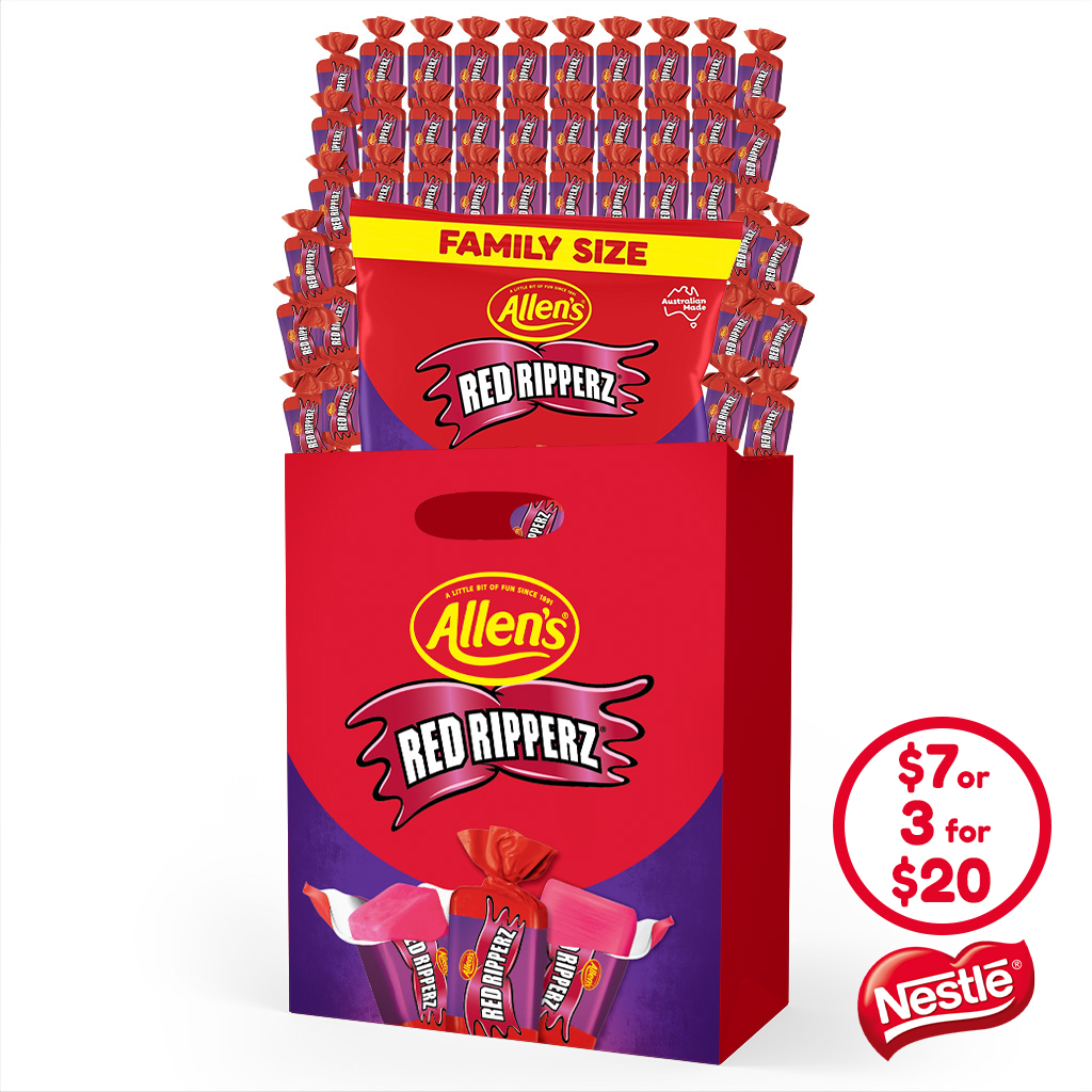 Junior Red Ripperz Showbag