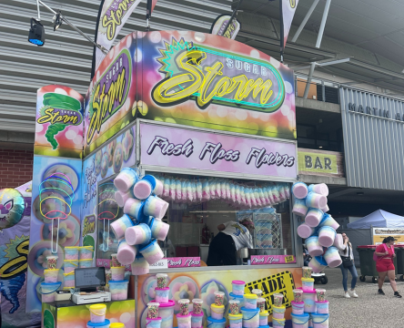 Sugar Storm Fairy Floss Flowers