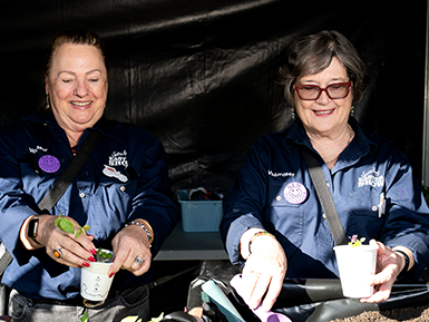 New volunteers