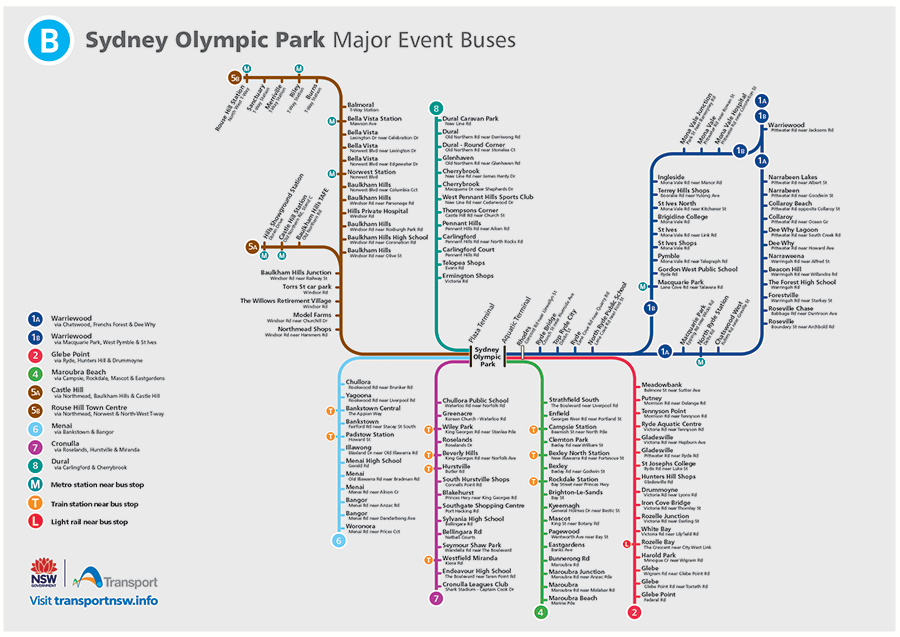 Major Event Buses